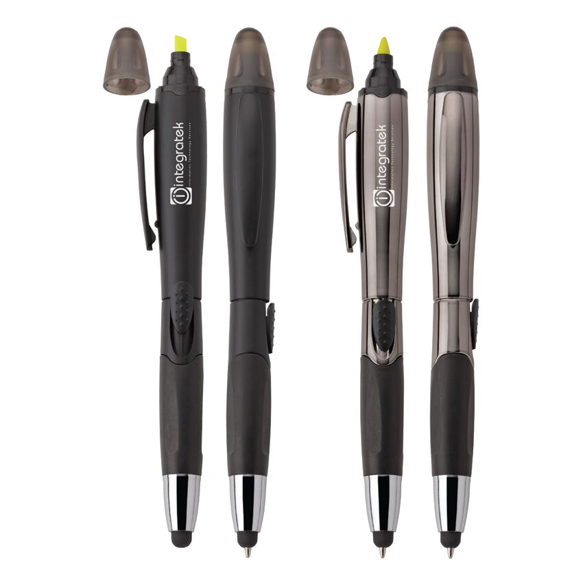 Spector & Co. - 3 en 1  : stylo, surligneur et stylet G1239