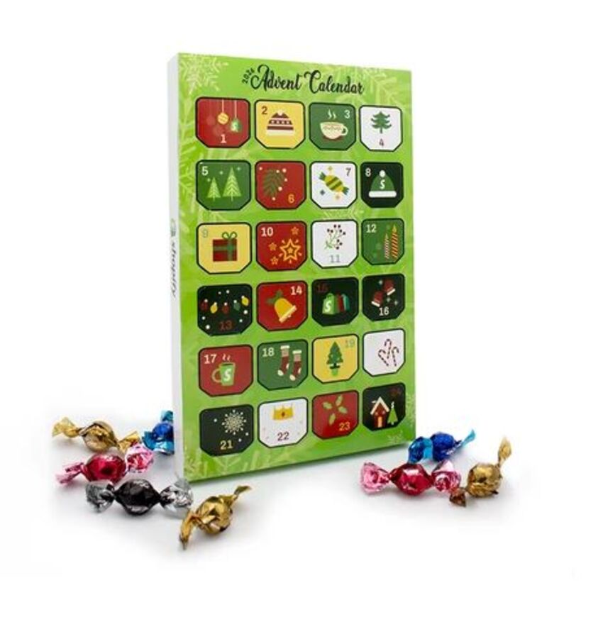 Corporate Confections - Calendrier de l'avent 24 jours personnalisée K324