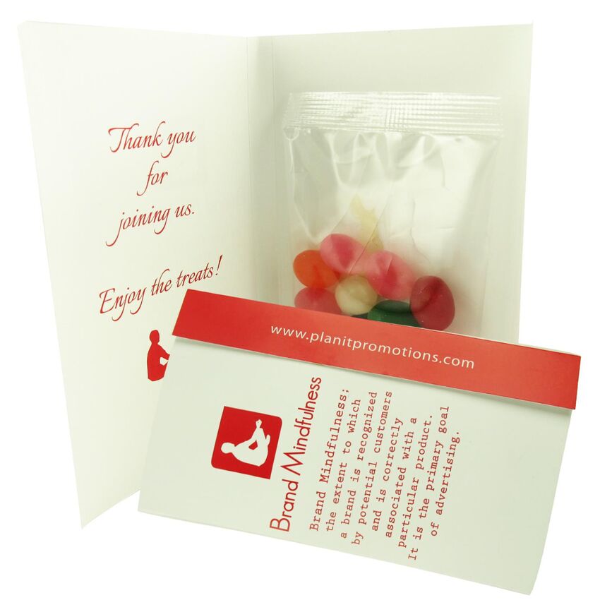 NC custom - Cartes personnalisables agrémentées de gâteries CC100-JEL