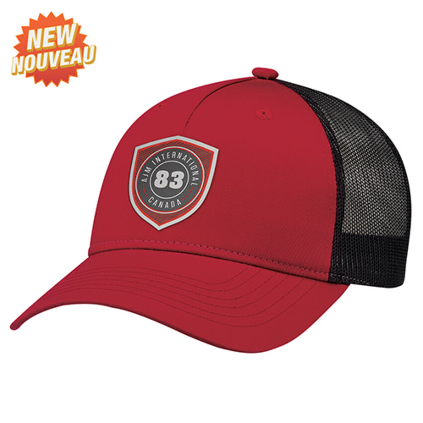 AJM - Casquette en Polycoton / Maille Polyester 5960M