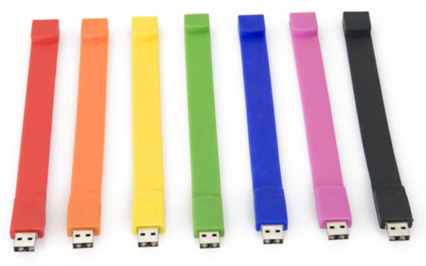 USB Promotion - Clé usb - bracelet en silicone F-064