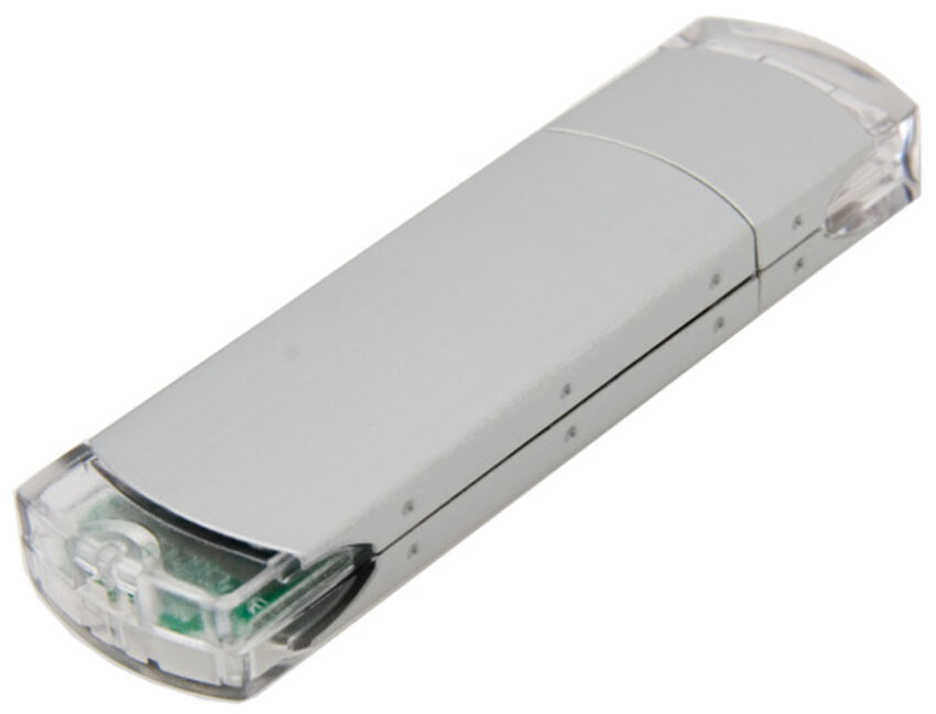 - Clé USB - métal et plastique translucide -15F - Clé USB - métal et plastique translucide -15F