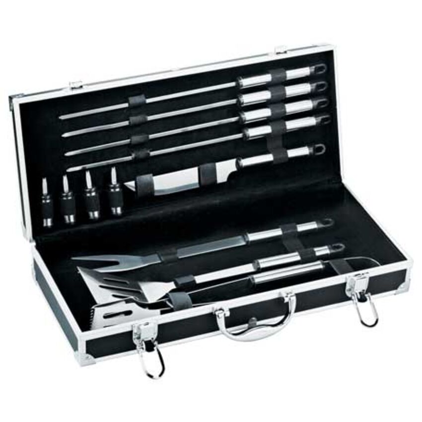 Leeds - Coffret d'ustensiles à bbq (13 pièces) 1400-32