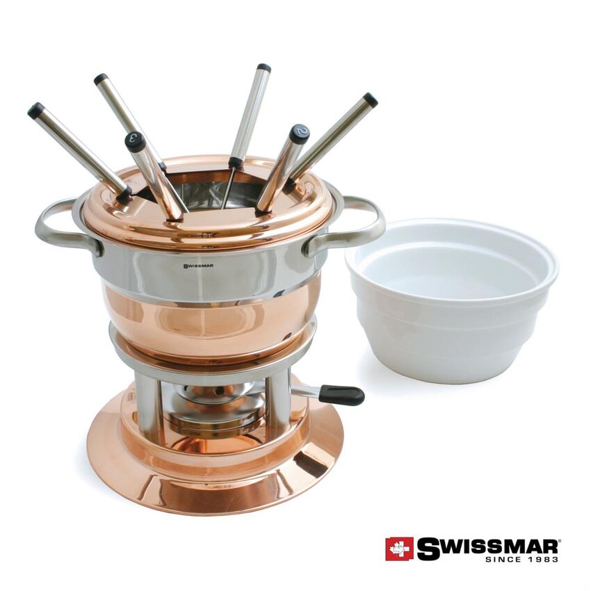 SRG - Ensemble à fondue pour 3 types (11 pièces) SMR4007-CP SRG - Ensemble à fondue pour 3 types (11 pièces) SMR4007-CP