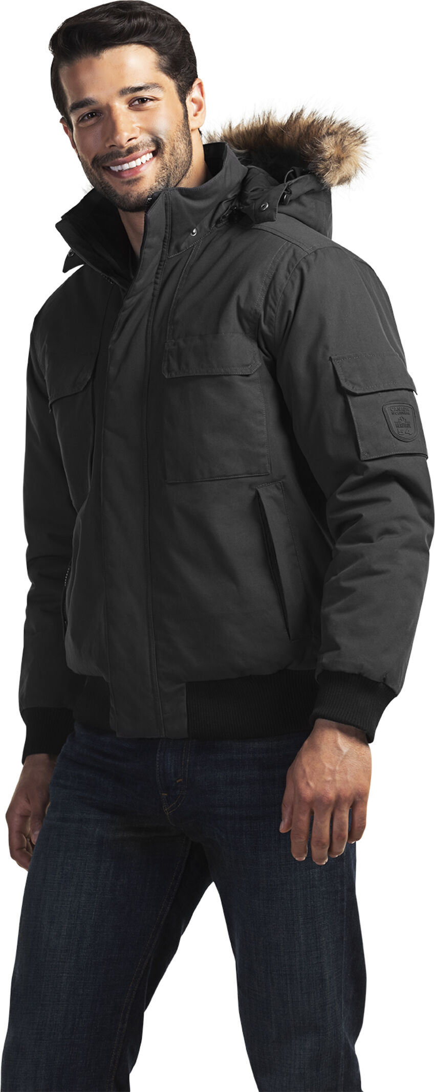 Canada Sportswear - Manteau style aviateur isolé L06075 Canada Sportswear - Manteau style aviateur isolé L06075