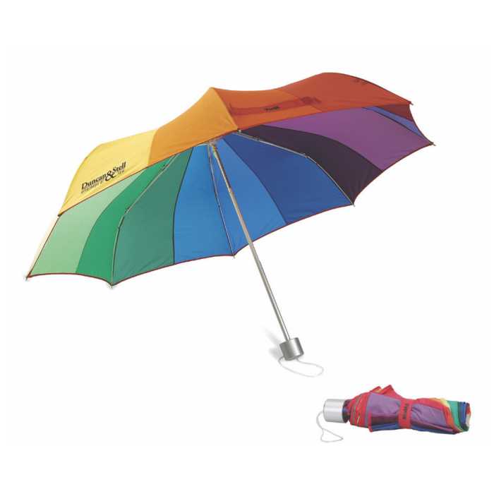 Bonica - Parapluie multicolore rétractable MU4378 Bonica - Parapluie multicolore rétractable MU4378