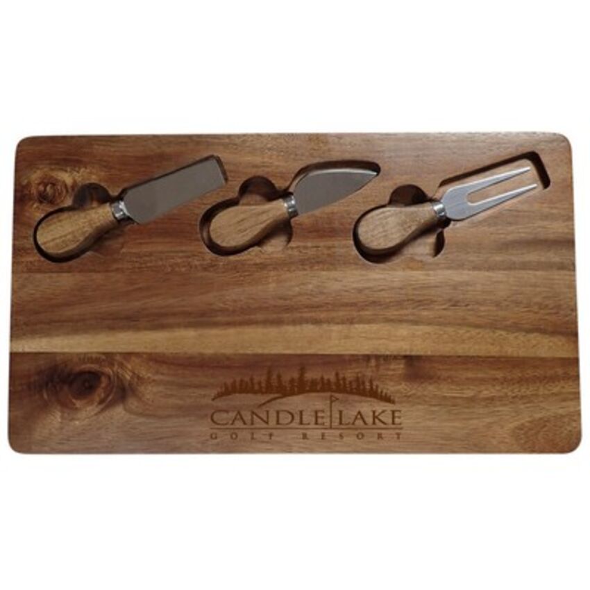 Bursel - Planche à fromage en bois d'acacia 2037