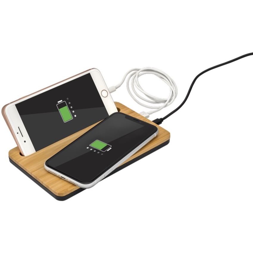 starline - Plaque de charge sans fil en bambou EL183 starline - Plaque de charge sans fil en bambou EL183
