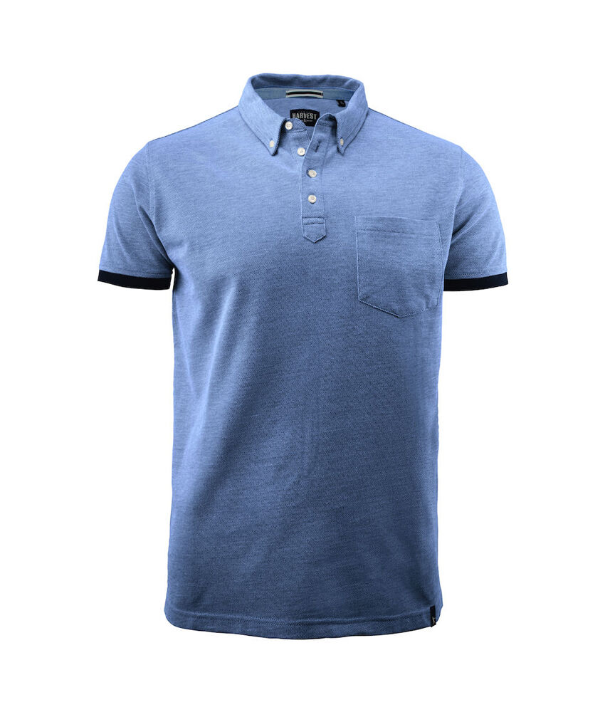 Texet - Polo en piqué avec col bouton LARKFORD