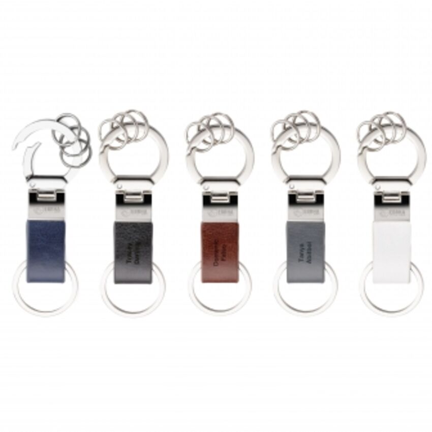 Spector & Co. - Porte-clés en vinyle avec 3 anneaux détachables G8045