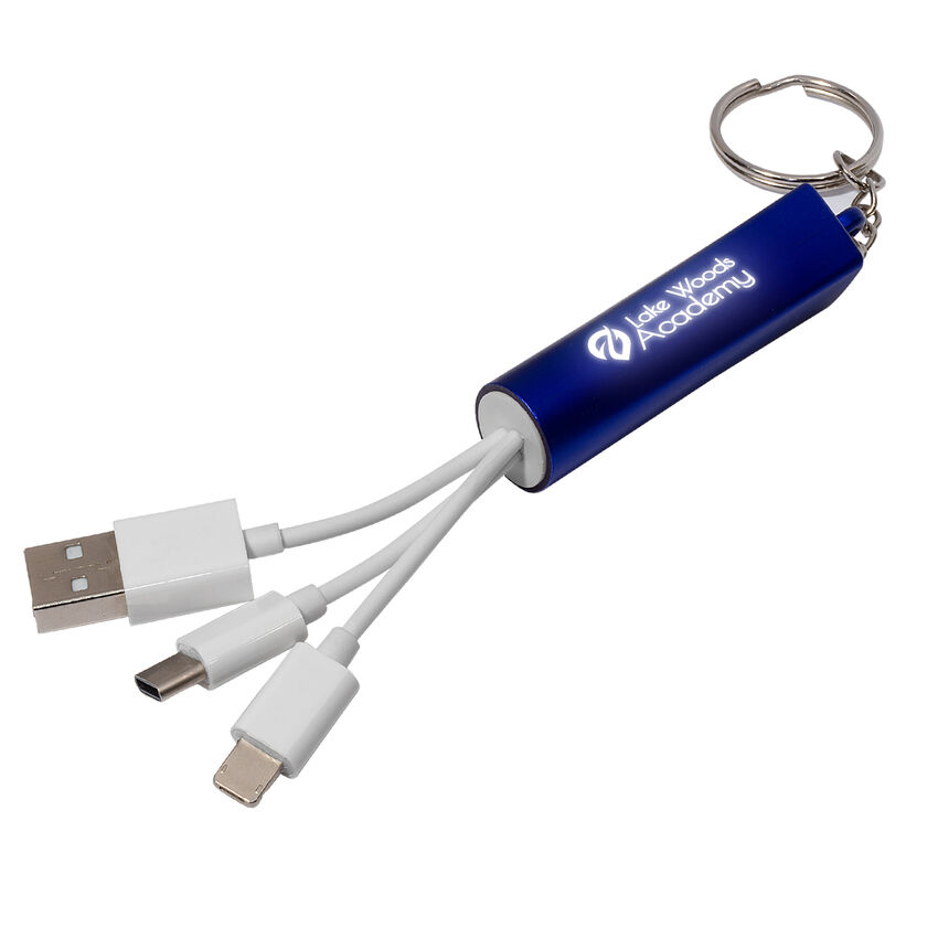 Primeline - Porte-clés illuminé pour adaptateur de recharge IT140