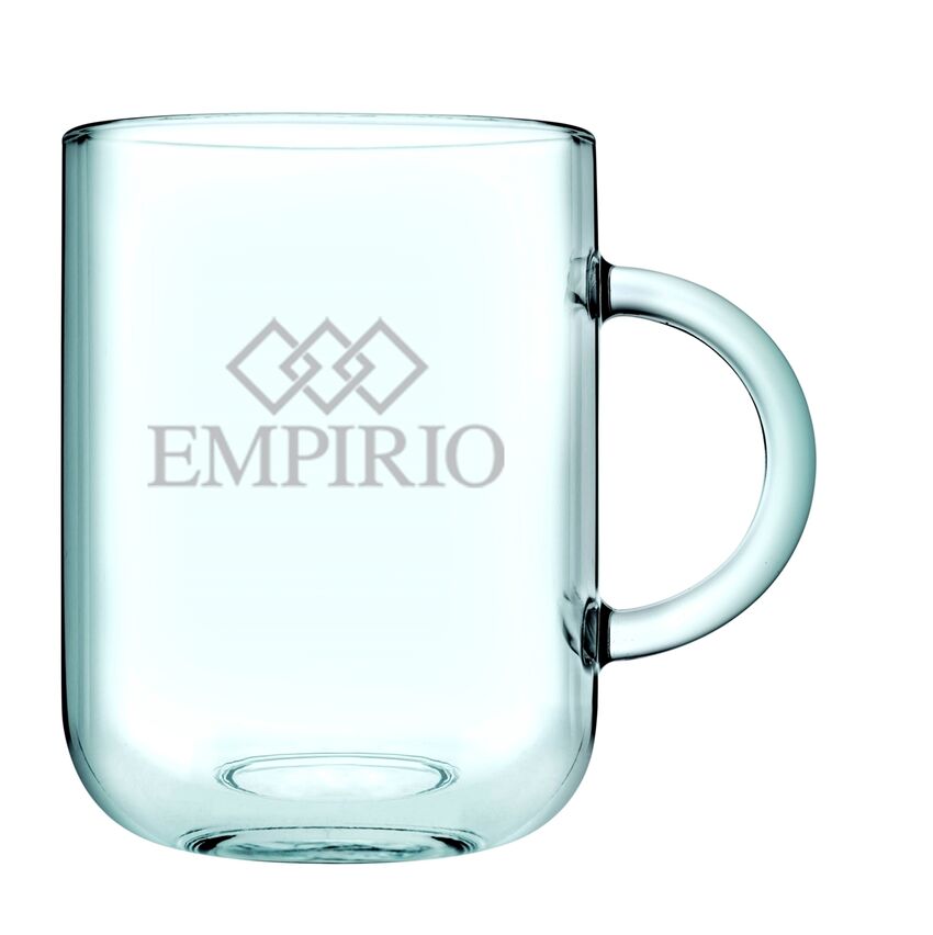 DezineCorp - Tasse en verre recyclé (12 oz) G1290CL DezineCorp - Tasse en verre recyclé (12 oz) G1290CL