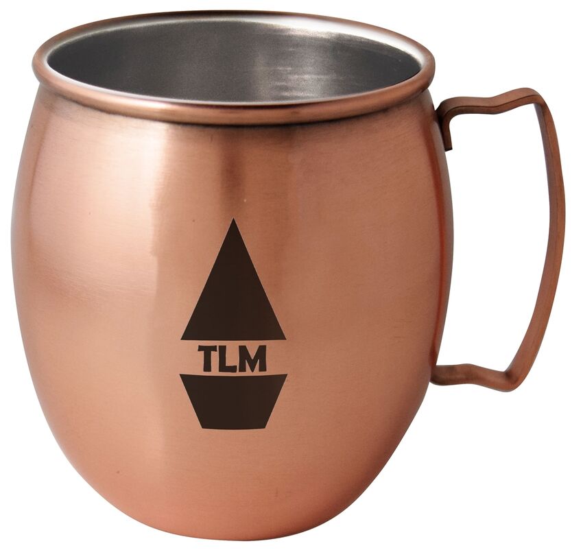 DezineCorp - Tasse plaquée cuivre (12 oz) M1859COP DezineCorp - Tasse plaquée cuivre (12 oz) M1859COP