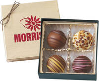 Boîte cadeau de 4 truffes