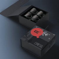 Ensemble-cadeau de 4 tasses espresso