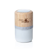Haut-parleur bluetooth au fini bambou