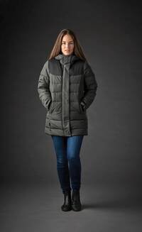 Manteau isolé matelassé