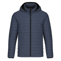 Manteau matelassé chiné