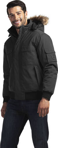 Manteau style aviateur isolé