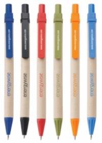 Stylo fabriqué de matériaux recyclés biodégradables