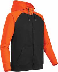 Veste athlétique à capuchon avec glissière